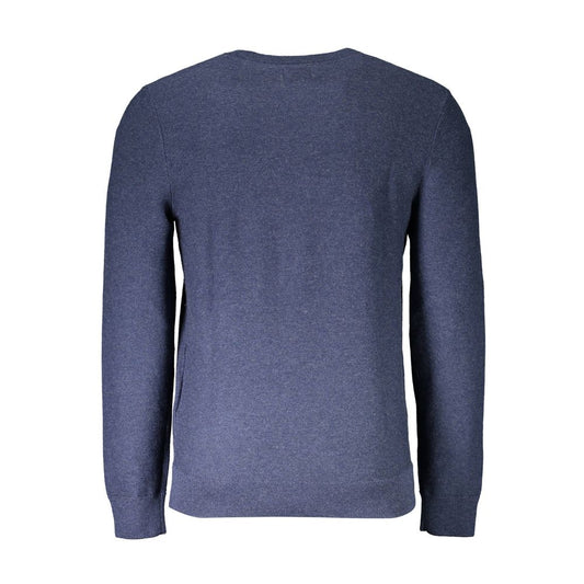 Dockers Blue Cotton Men Sweater