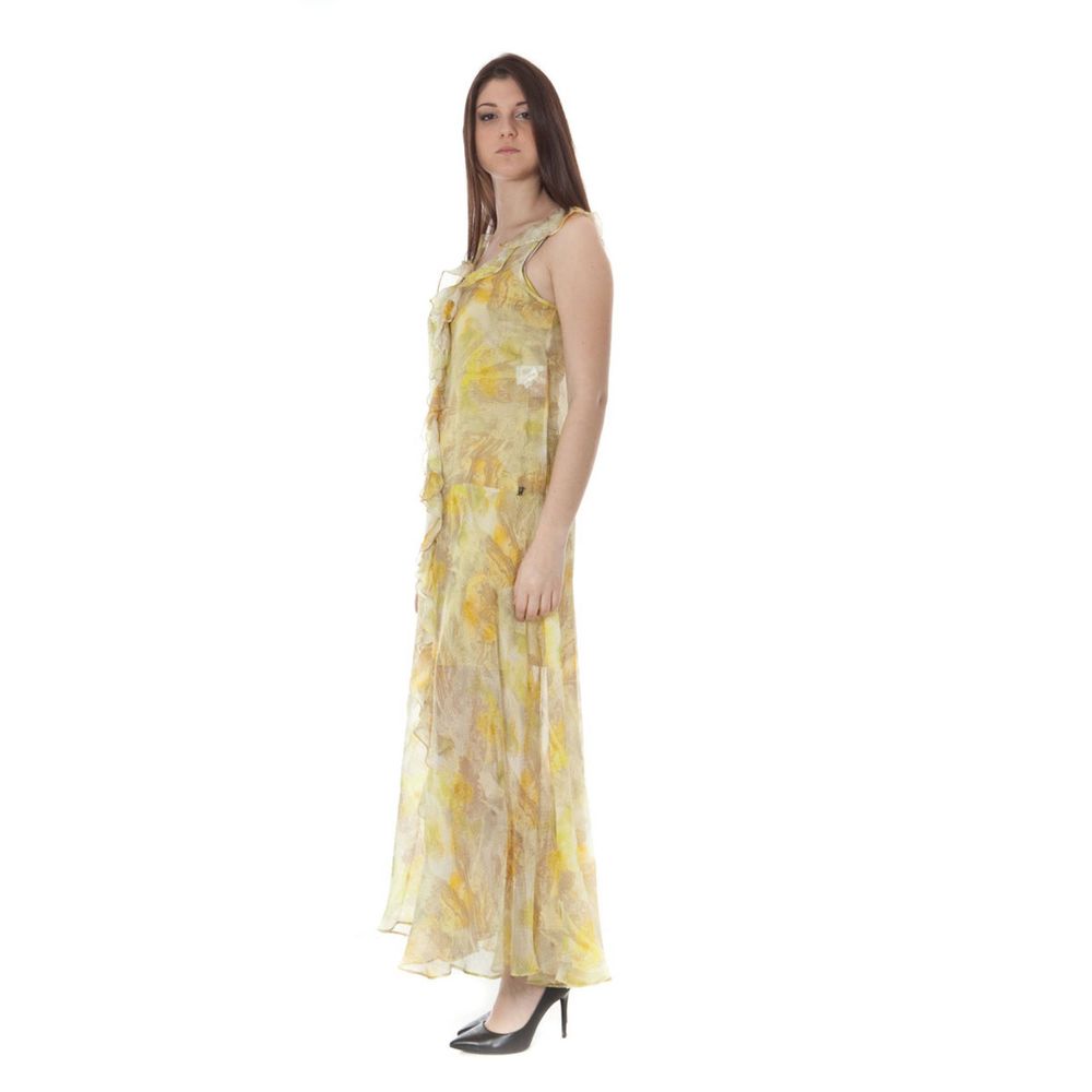 John Galliano Yellow Polyester Women's Dress
