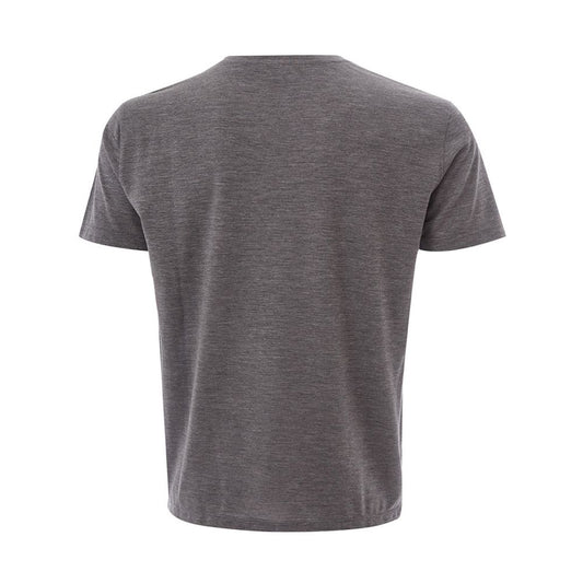 Lardini Gray Wool T-Shirt