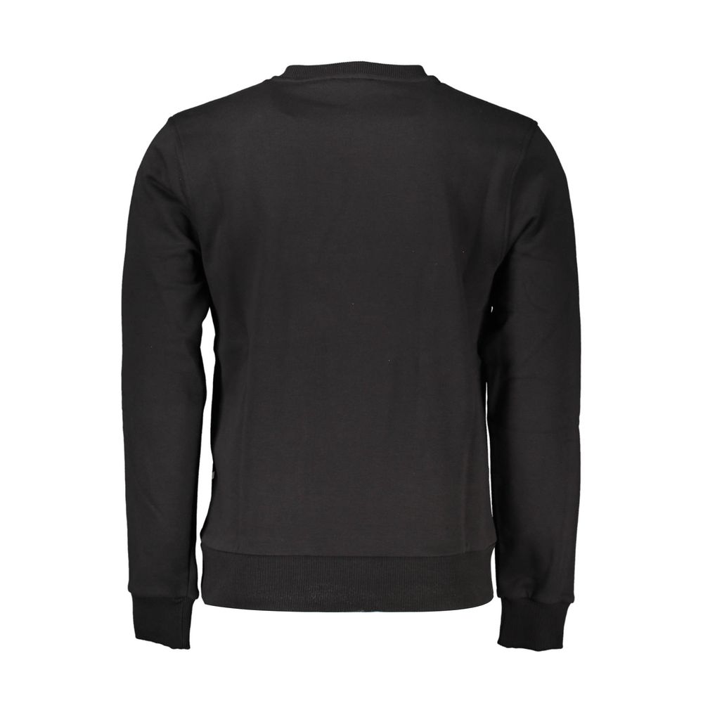 Cavalli Class Black Cotton Men Sweatshirt