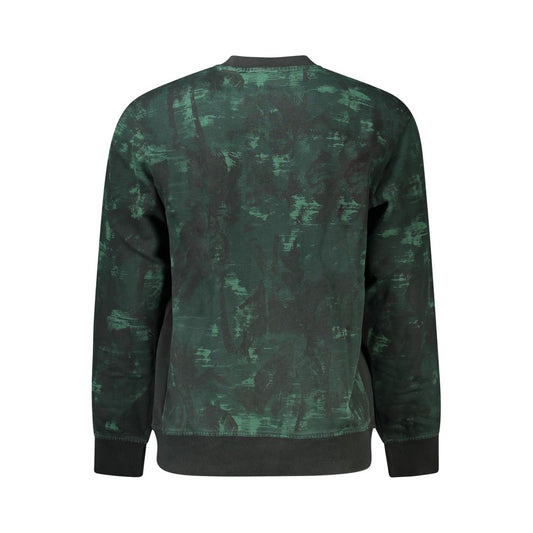 Hugo Boss Green Cotton Men's Sweatshirt