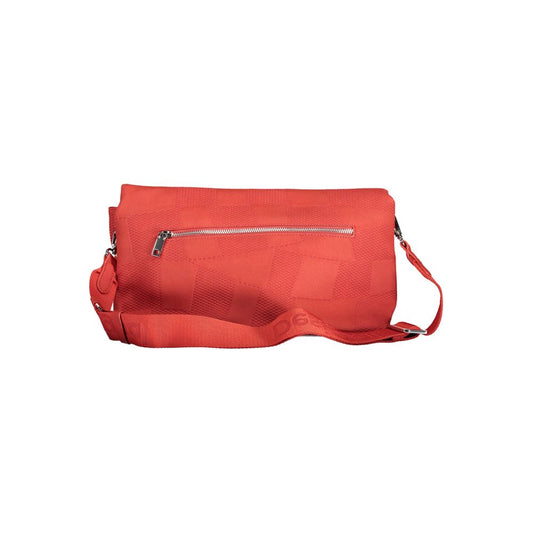 Desigual Rote Polyethylen Frauen Handtasche