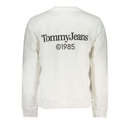 Tommy Hilfiger White Cotton Sweatshirt