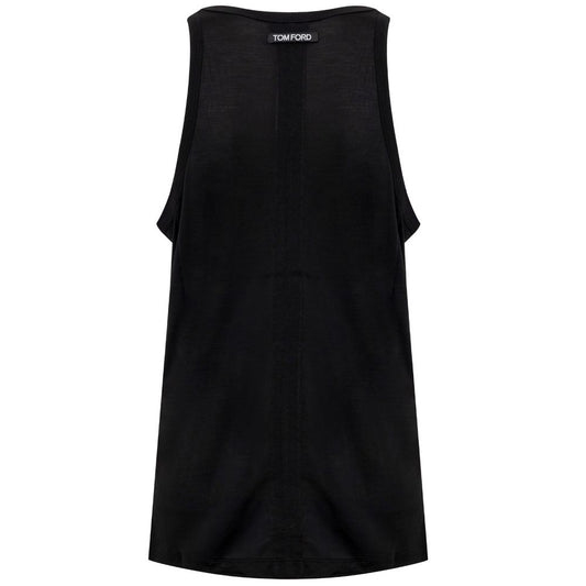Tom Ford Black Silk Tank Top