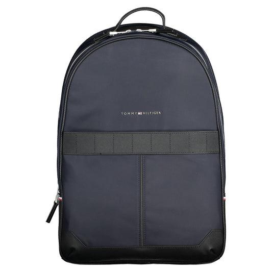 Tommy Hilfiger Blauer Polyester-Rucksack für Männer