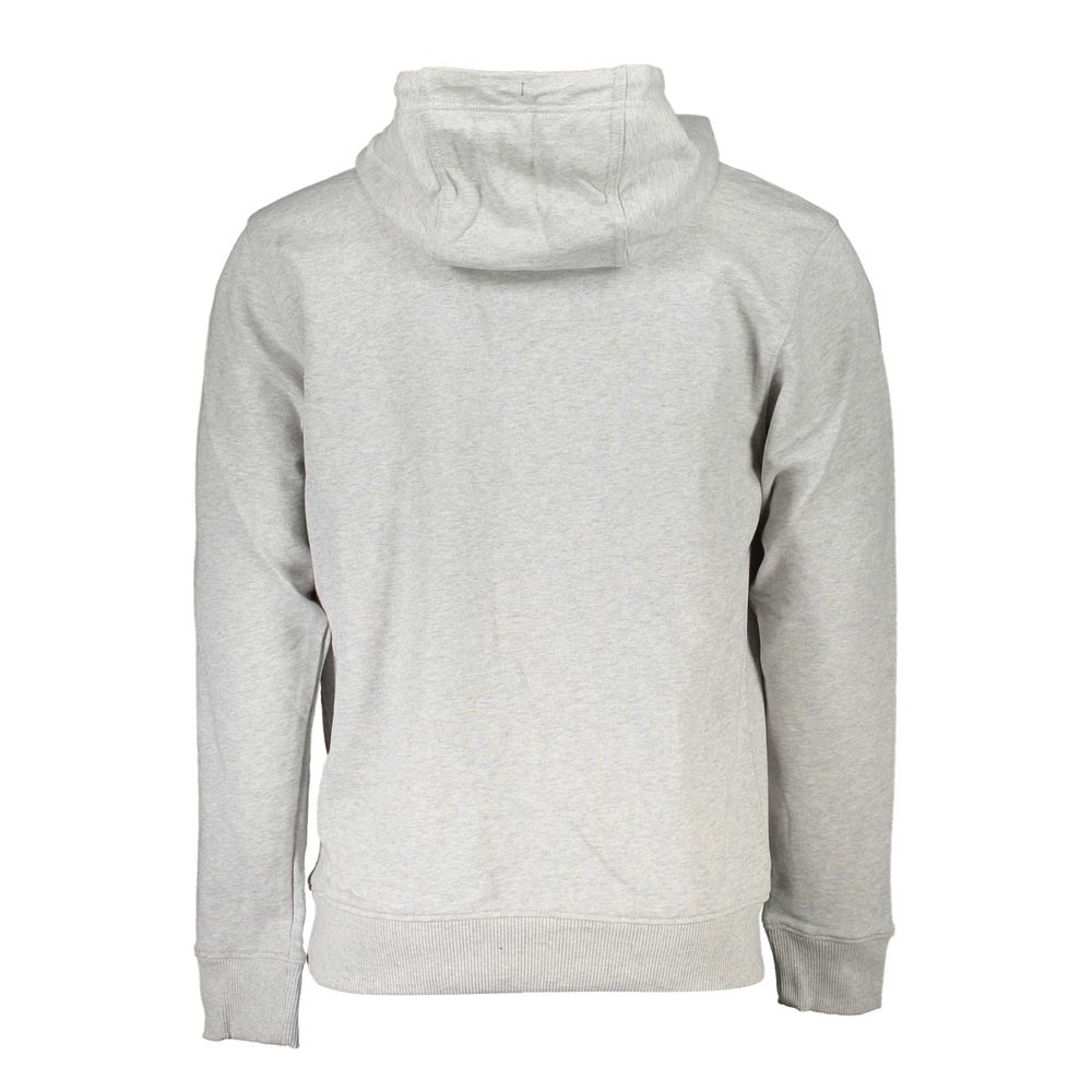 Tommy Hilfiger Grauer Baumwollpullover für Männer