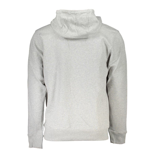 Tommy Hilfiger Grauer Baumwollpullover für Männer