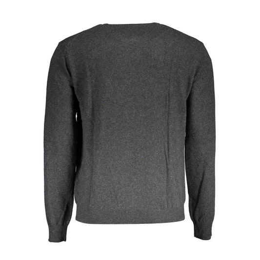 La Martina Grigio Wool Men Sweater