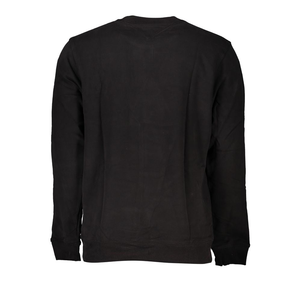 Tommy Hilfiger Schwarzer Baumwollpullover für Männer