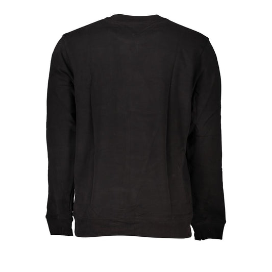 Tommy Hilfiger Schwarzer Baumwollpullover für Männer