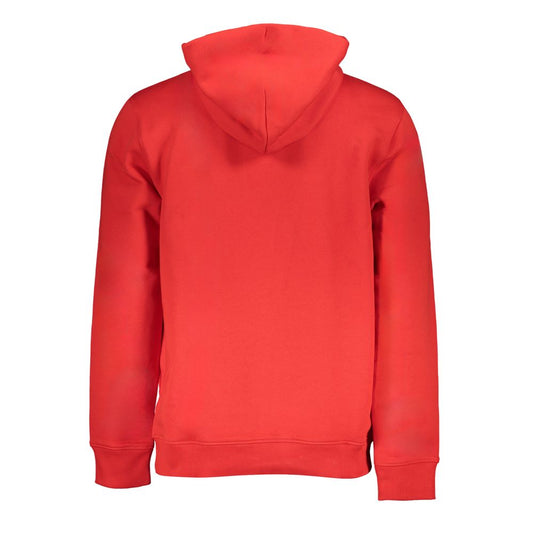 Tommy Hilfiger Roter Baumwollpullover für Männer