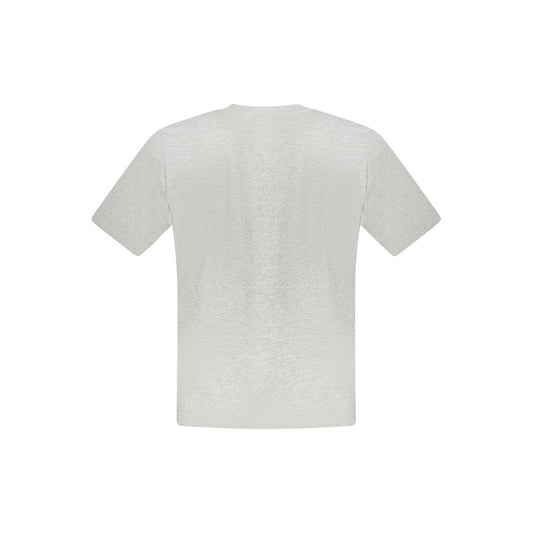 North Sails Grigio Cotton Men T-Shirt