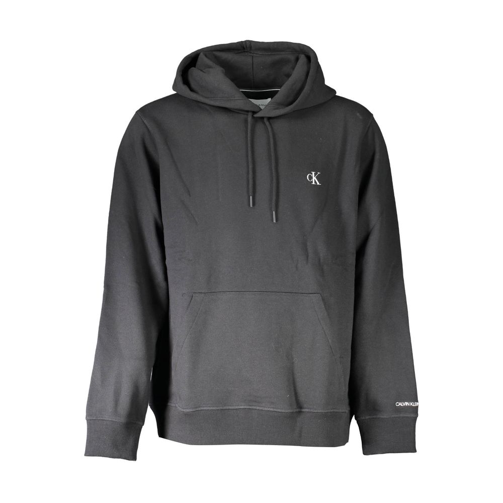 Calvin Klein Schwarzer Baumwollpullover für Männer