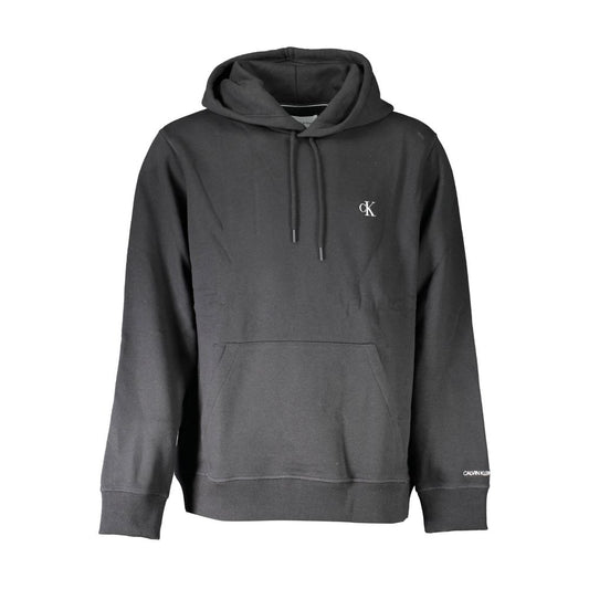 Calvin Klein Schwarzer Baumwollpullover für Männer