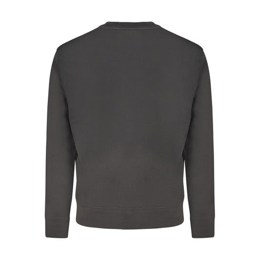Hugo Boss Black Cotton Men Sweatshirt