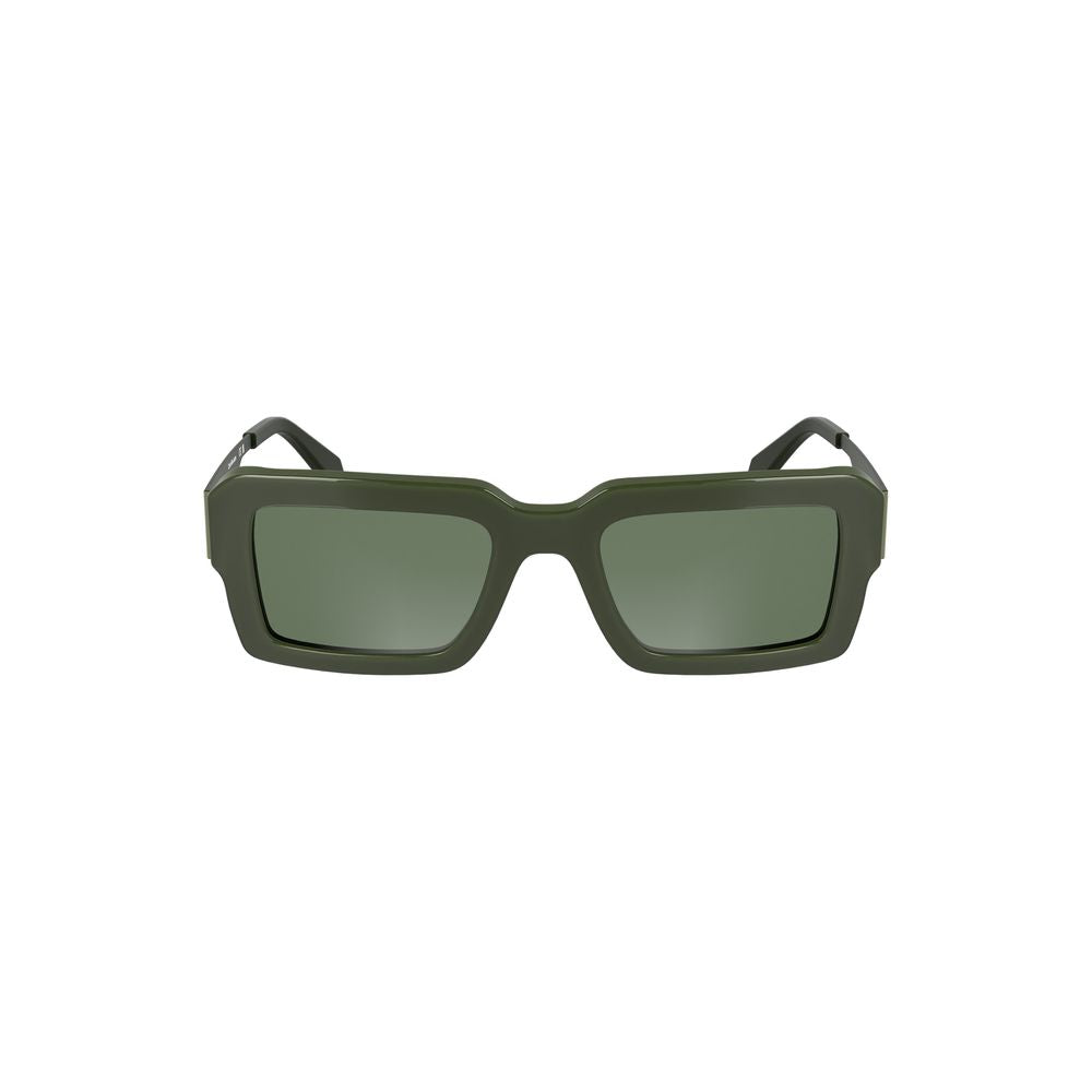 Calvin Klein Grüne Acetat-Sonnenbrille für Frauen