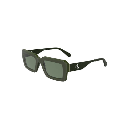 Calvin Klein Grüne Acetat-Sonnenbrille für Frauen