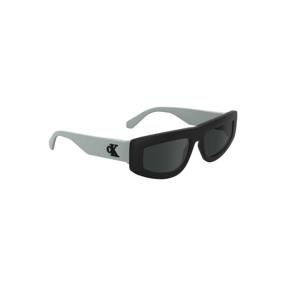 Calvin Klein Schwarze biobasierte Damen-Sonnenbrille