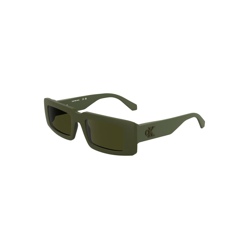 Calvin Klein Grüne Sonnenbrille aus biobasiertem Stoff für Frauen