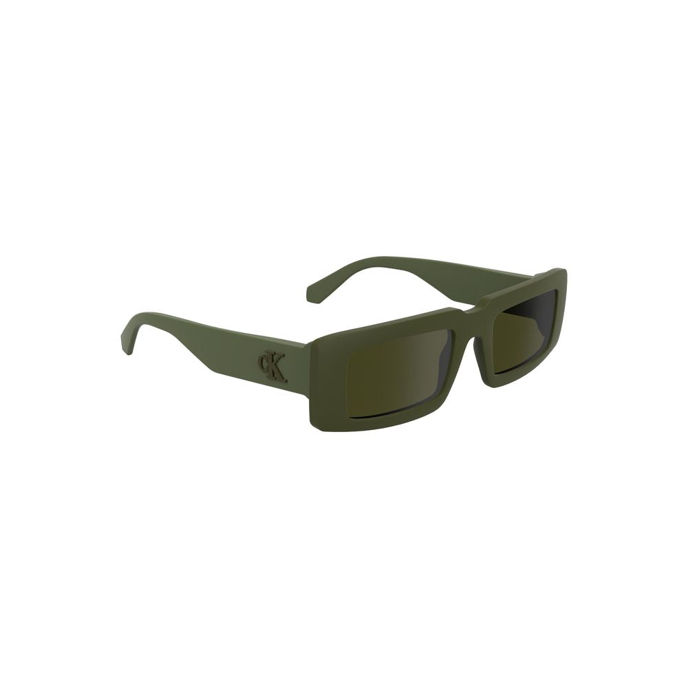 Calvin Klein Grüne Sonnenbrille aus biobasiertem Stoff für Frauen
