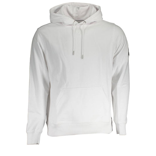 Calvin Klein Herrenpullover aus weißer Baumwolle