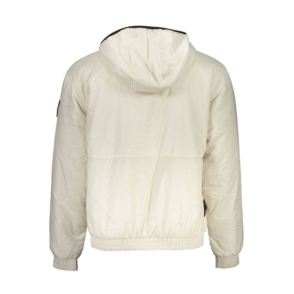 Calvin Klein Beige Polyester Shell Jacket