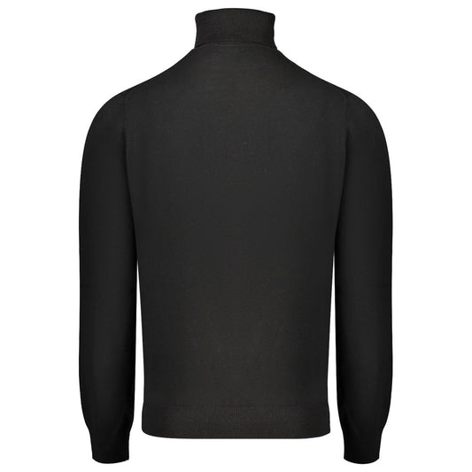 Norway 1963 Black Wool Mens Turtleneck Sweater
