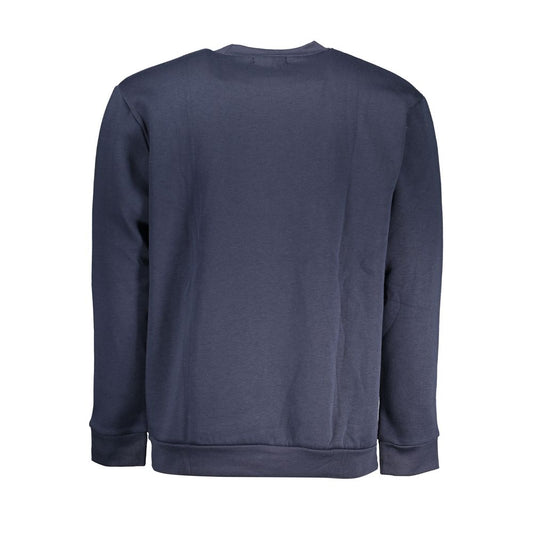 Cavalli Class Blue Cotton Sweatshirt