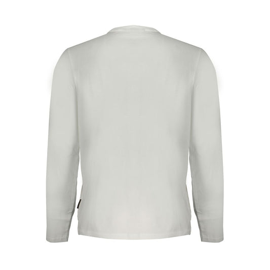 Napapijri White Cotton Men T-Shirt