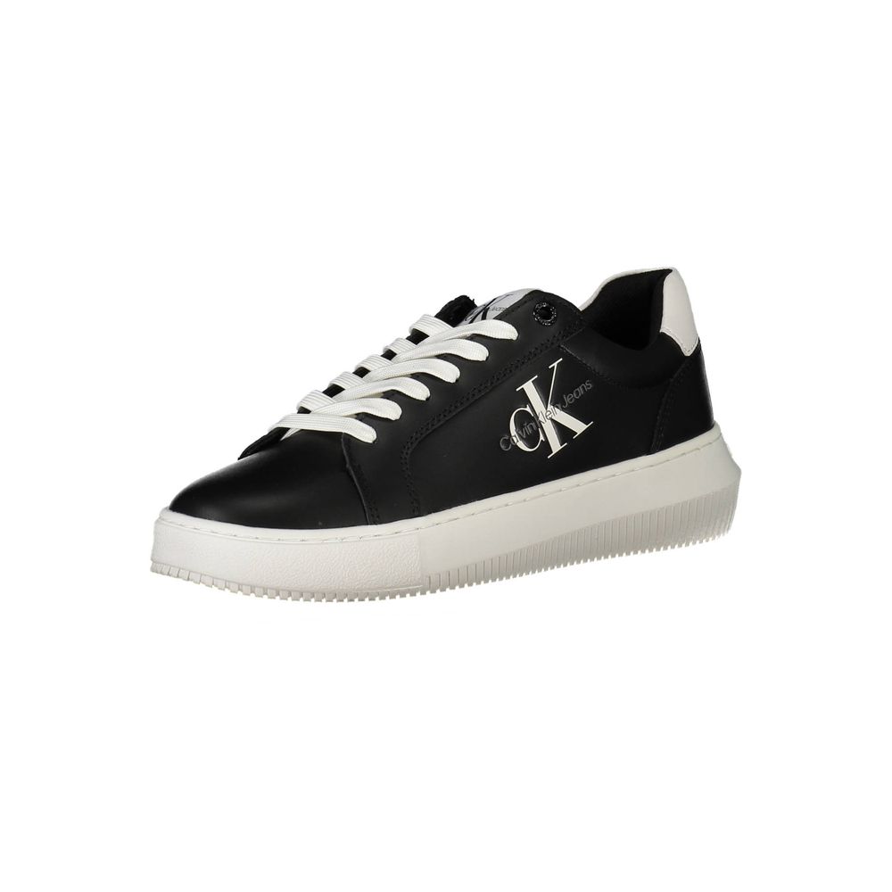 Calvin Klein Black Polyester Athletic Sneakers