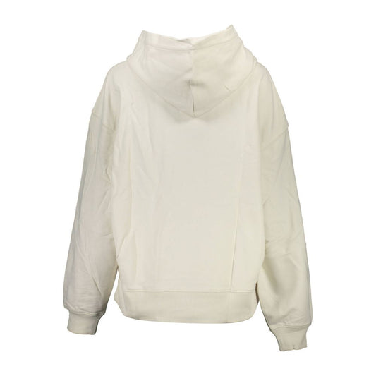 Calvin Klein White Cotton Sweatshirt