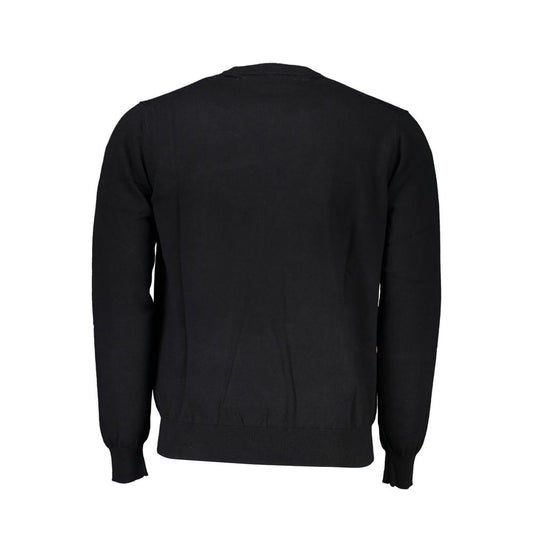 Harmont & Blaine Black Cotton Men Sweater