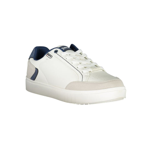 Mares White Polyurethane Men Sneaker