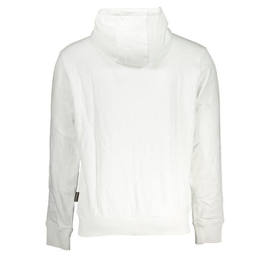Napapijri White Cotton Sweatshirt