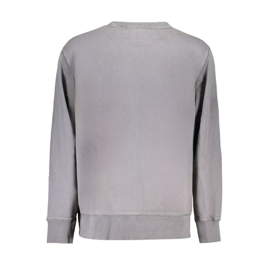 Calvin Klein Grauer Baumwollpullover für Männer