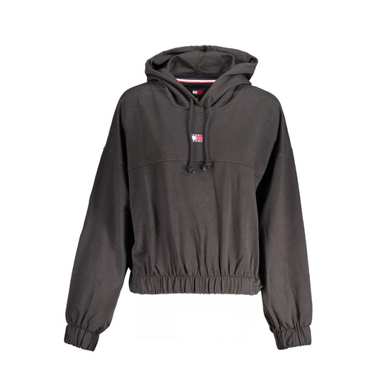 Tommy Hilfiger Schwarzer Baumwollpullover für Frauen
