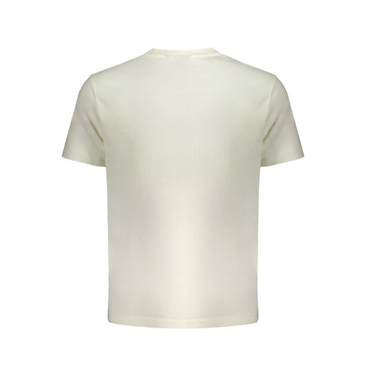 Wrangler Bianco Cotton Men T-Shirt