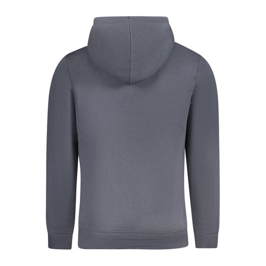 Calvin Klein Blu Cotton Men Sweatshirt