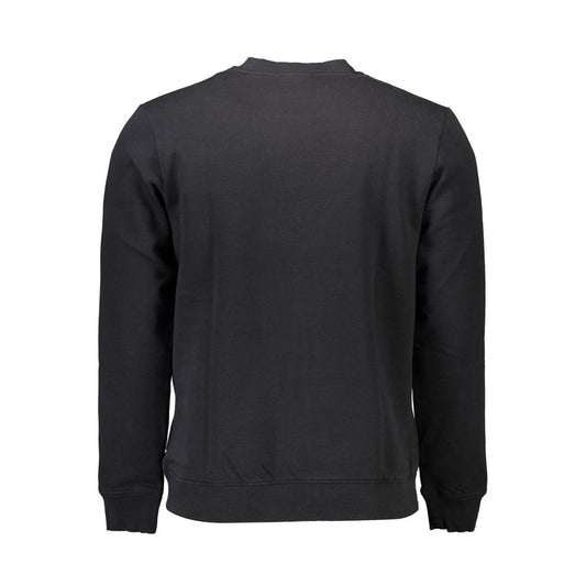 Napapijri Black Cotton Men Sweatshirt