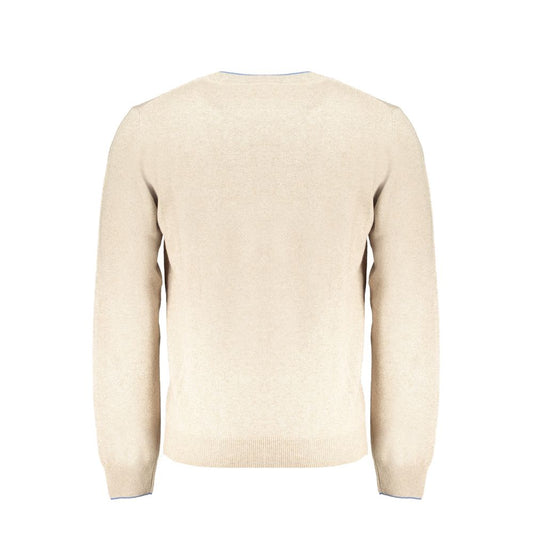 Harmont & Blaine Beige Wool Men's Sweater