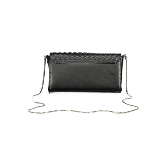 Calvin Klein "Black Polyester Women Shoulder Bag"