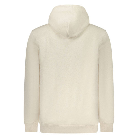 Tommy Hilfiger Beige Cotton Men's Sweatshirt Hoodie