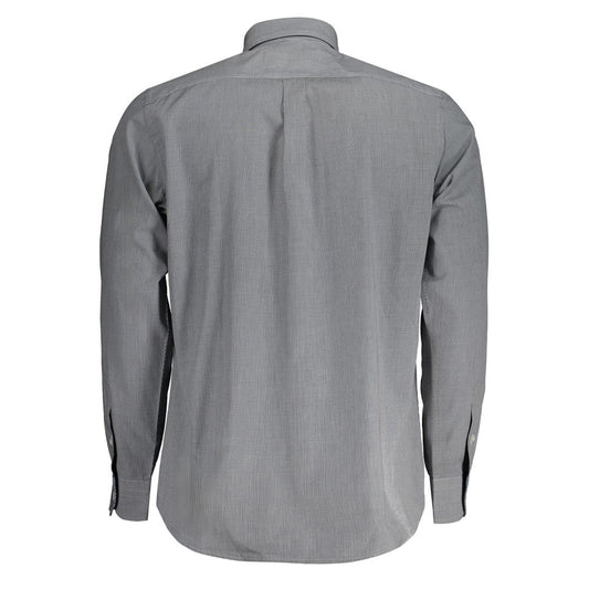 Harmont & Blaine Blue Cotton Dress Shirt