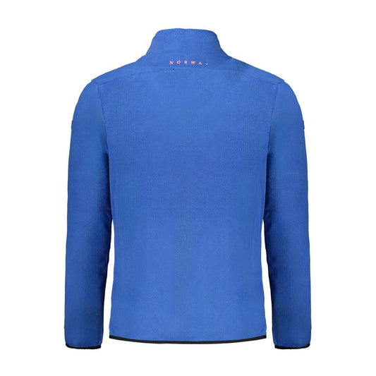 Norway 1963 Blauer Polyester-Pullover für Herren