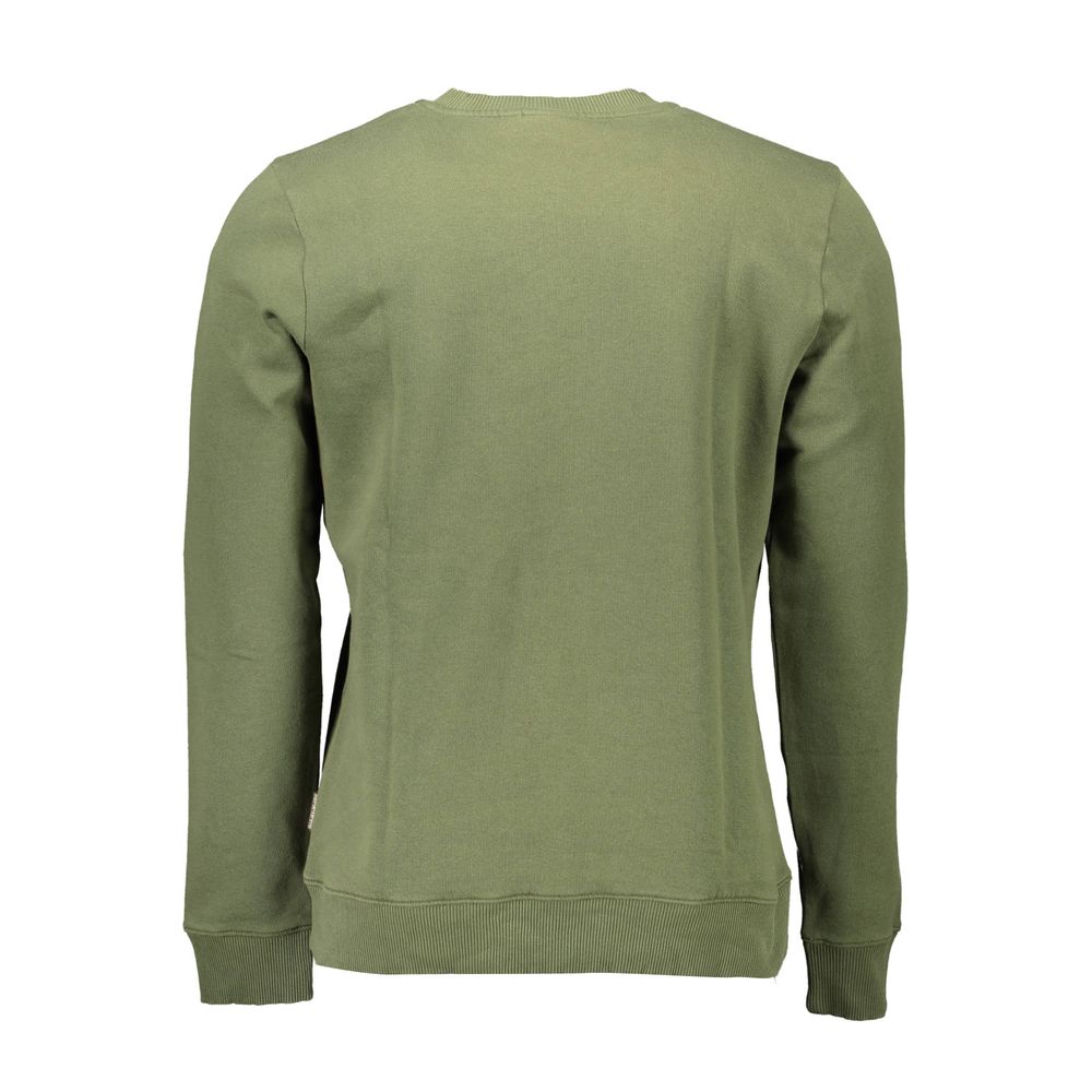 Napapijri Green Cotton Sweatshirt
