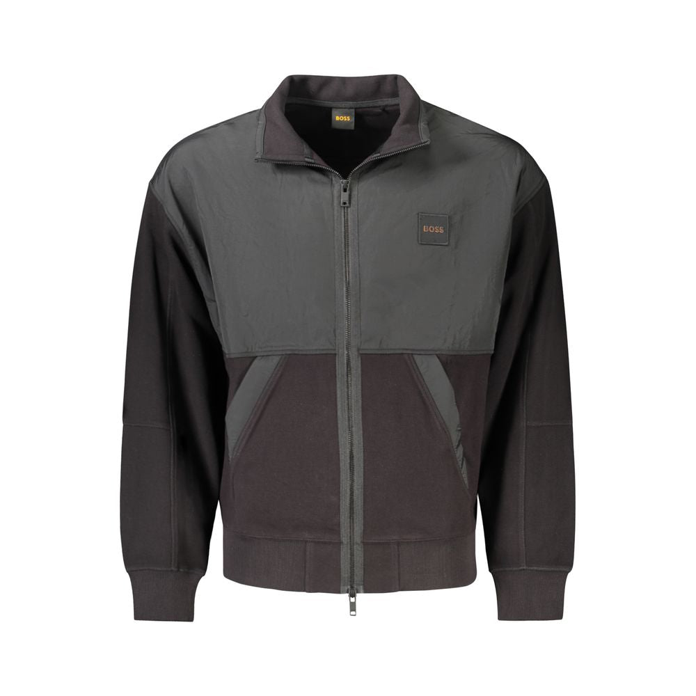Hugo Boss Schwarze Baumwolljacke für Männer