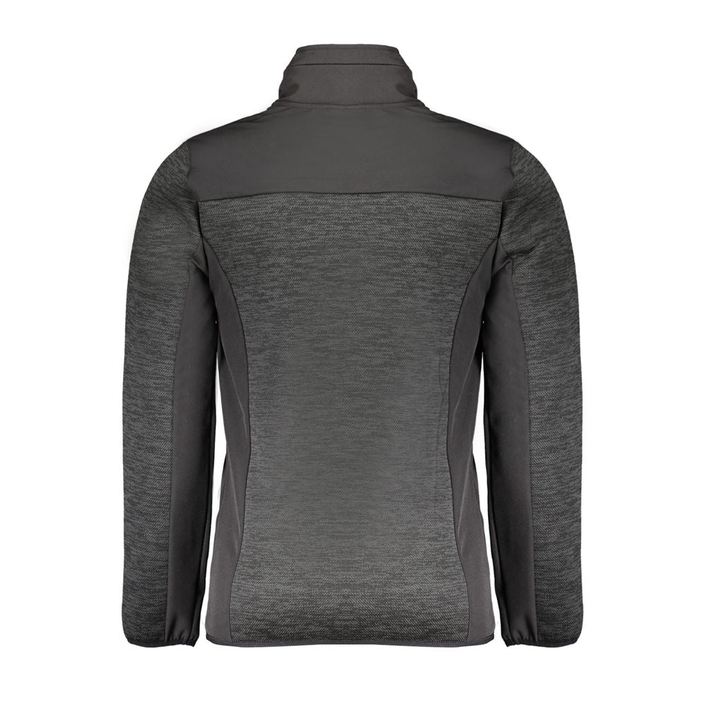 Norway 1963 Schwarze Polyester-Sportjacke für Männer