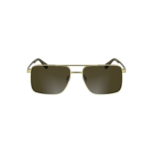 Calvin Klein Gold Metall Männer Sonnenbrille