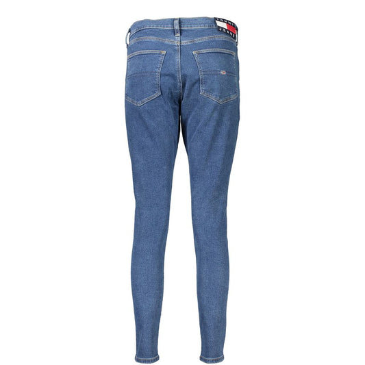 Tommy Hilfiger Blue Cotton Women Jeans