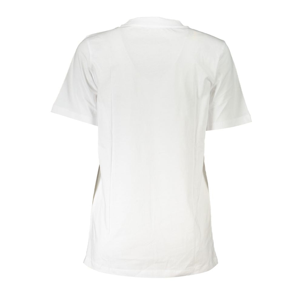 Patrizia Pepe White Cotton T-Shirt
